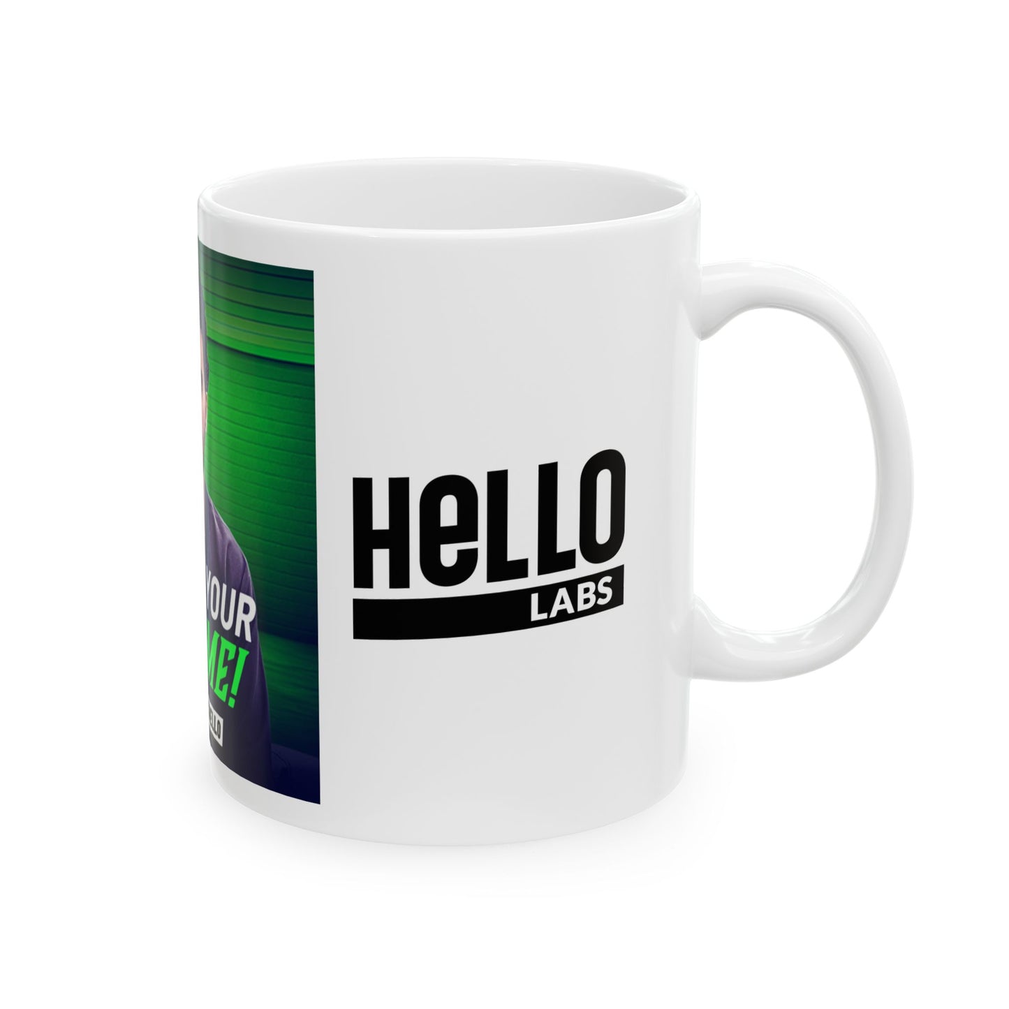 Austin Arnold Ceramic Mug, (11oz, 15oz)