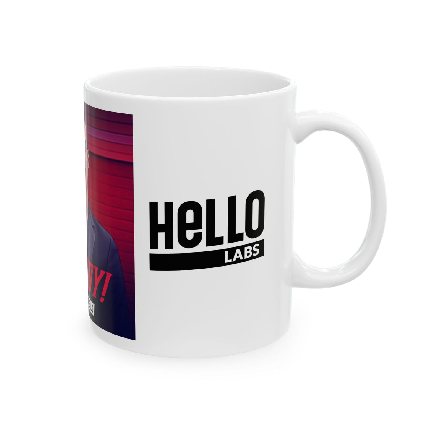 MARIO NAWFAL Ceramic Mug, (11oz, 15oz)