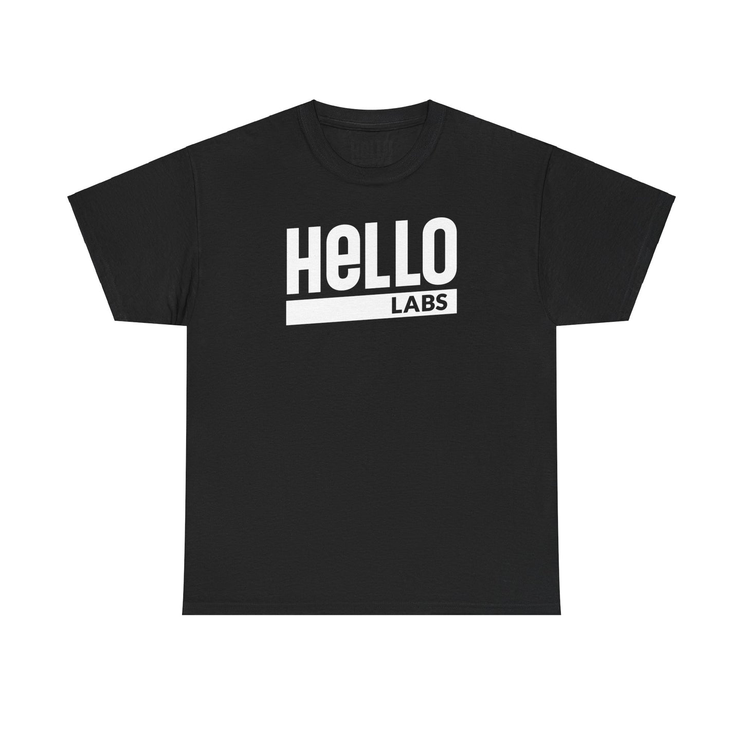 Black HELLO Labs Tee