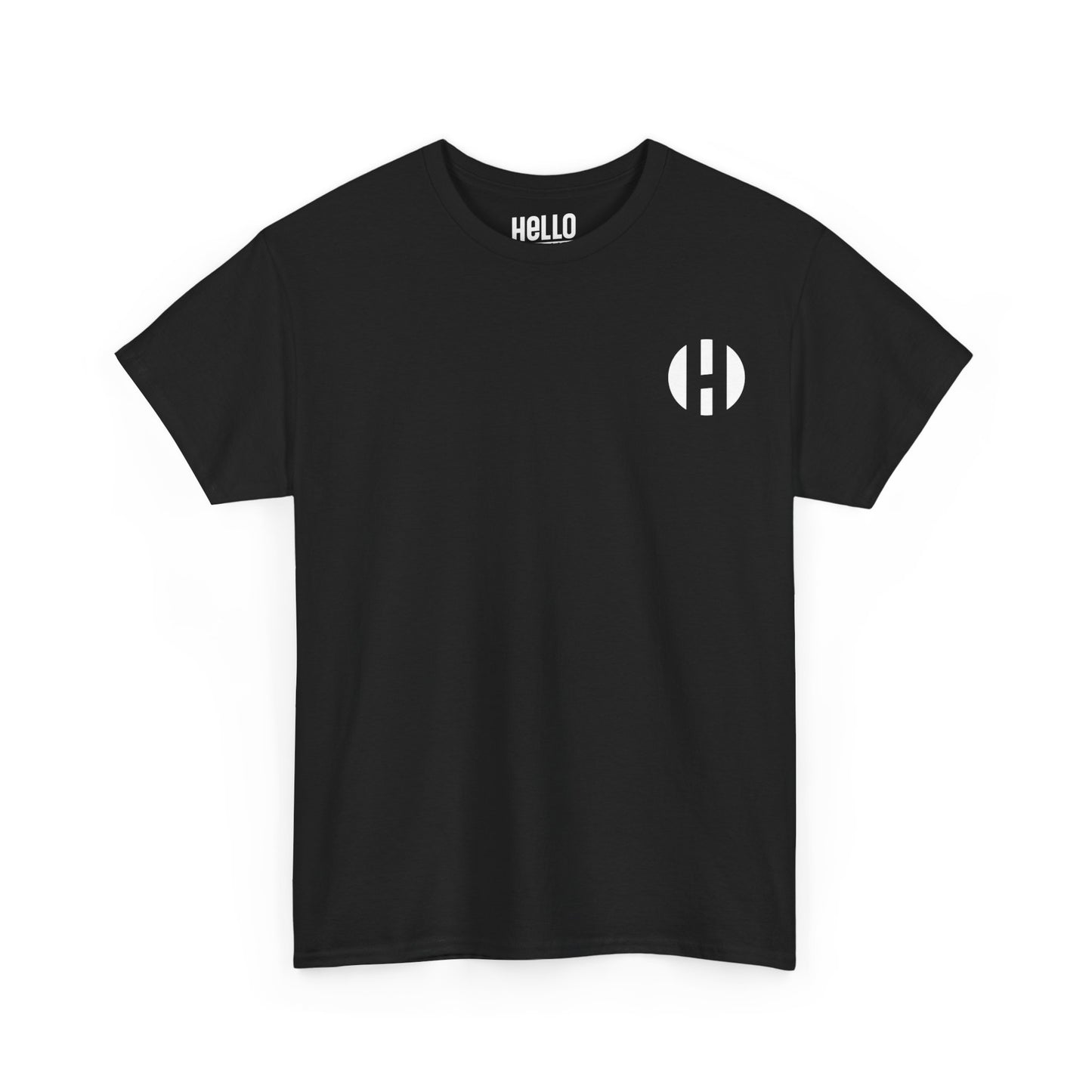 Black HELLO Labs Token Tee