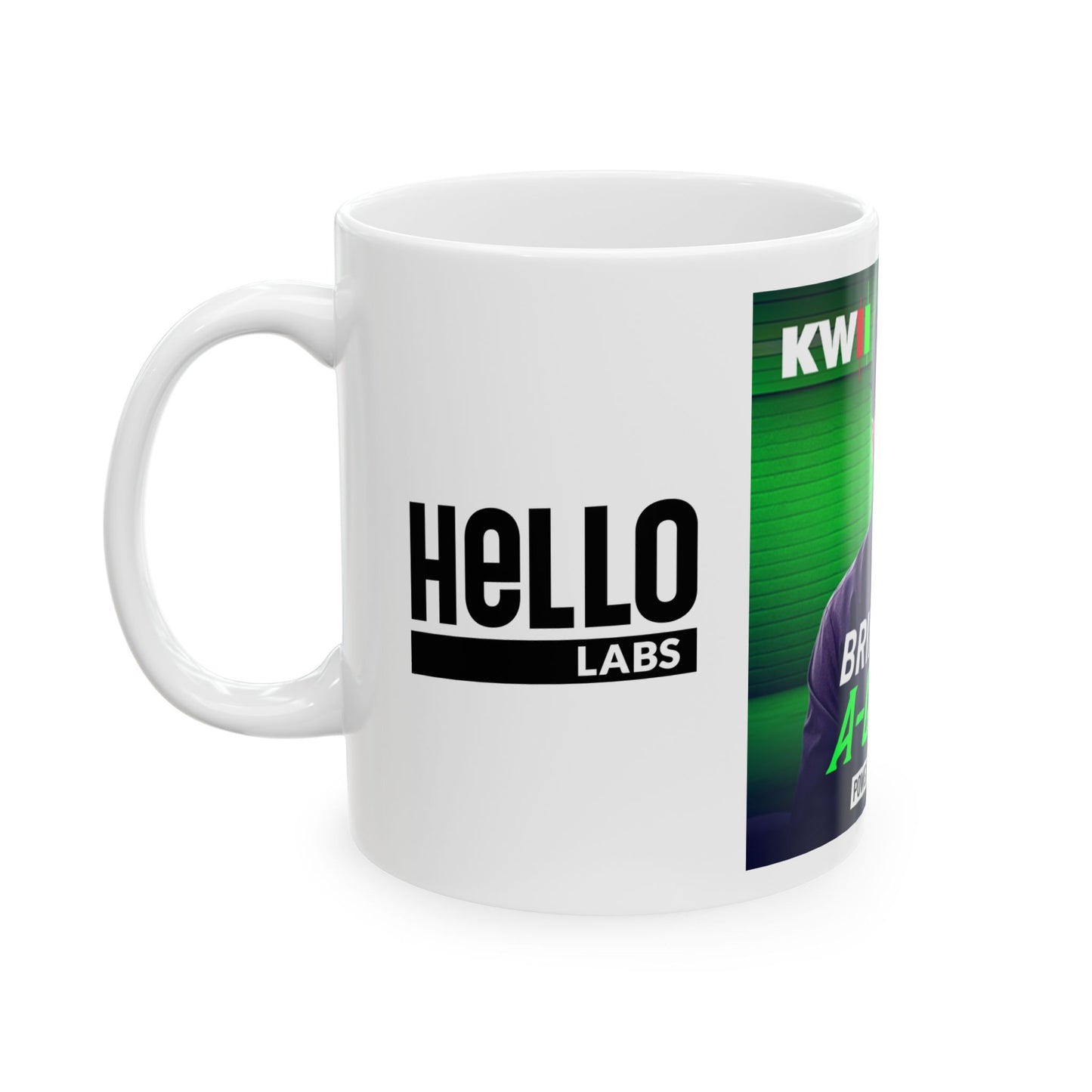 Austin Arnold Ceramic Mug, (11oz, 15oz)