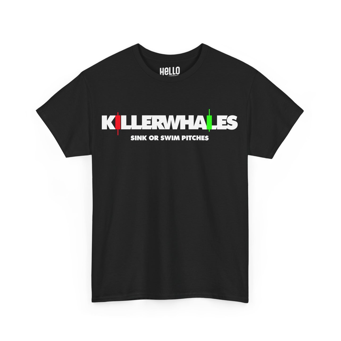 Black Killer Whales Classic Tee